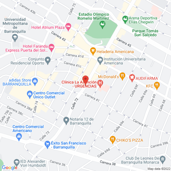 Map of Ozonopart'S