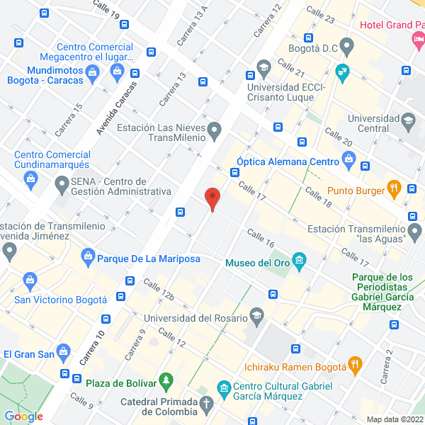 Mapa de P P Contadores