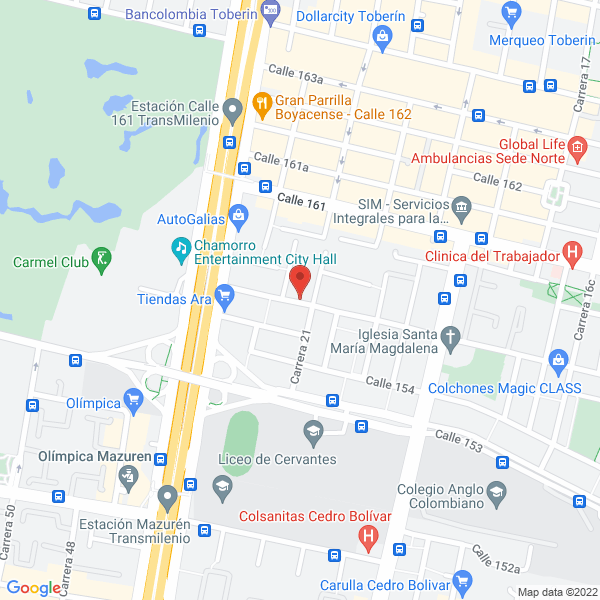 Mapa de P Y G Contadores