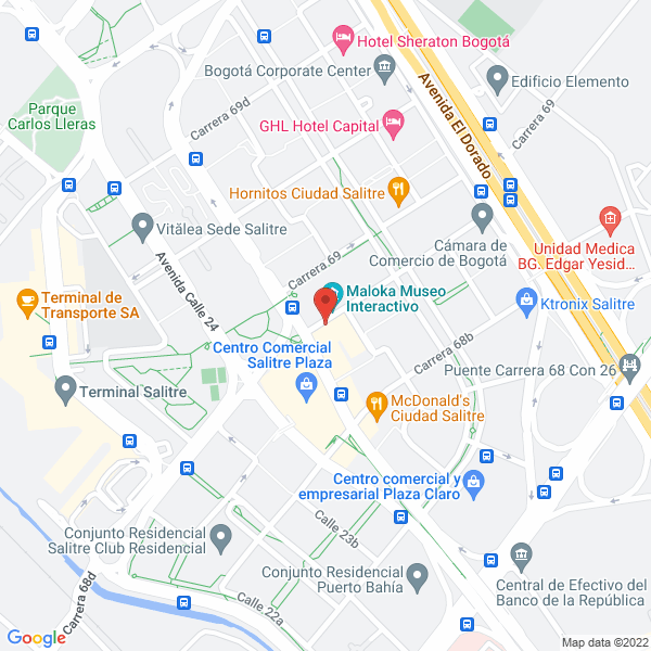 Mapa de P Y P Supplies Ltda.
