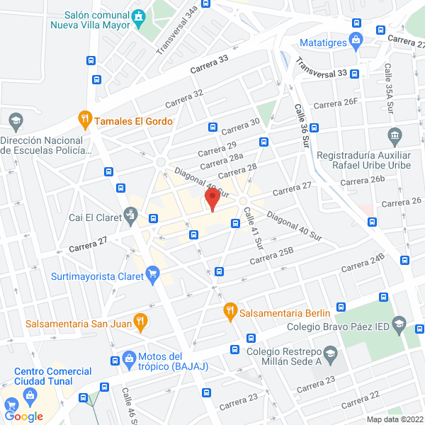 Mapa de P.C.D. Multiformas