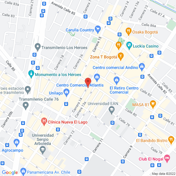 Mapa de P.P.C. Ltda.