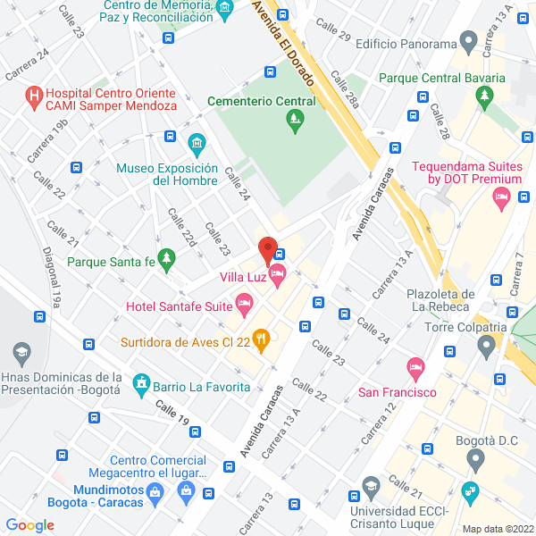 Mapa de Paisas Vip