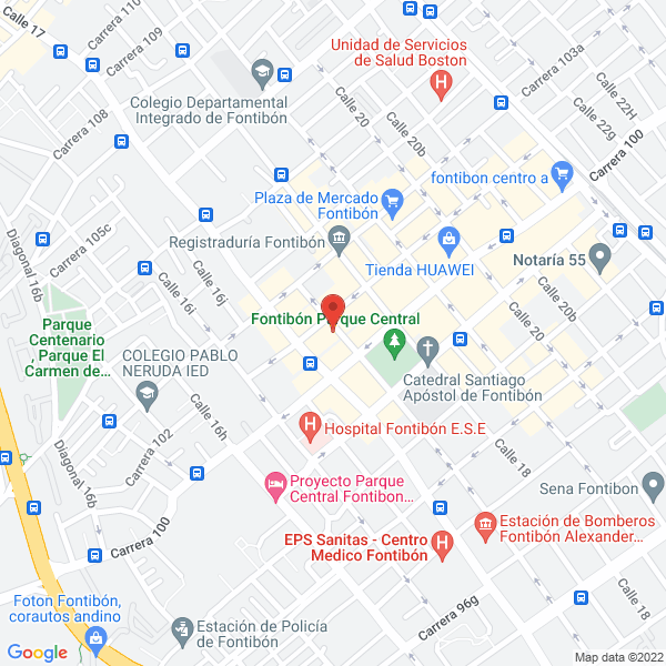 Mapa de Politecnico Mayor Andino