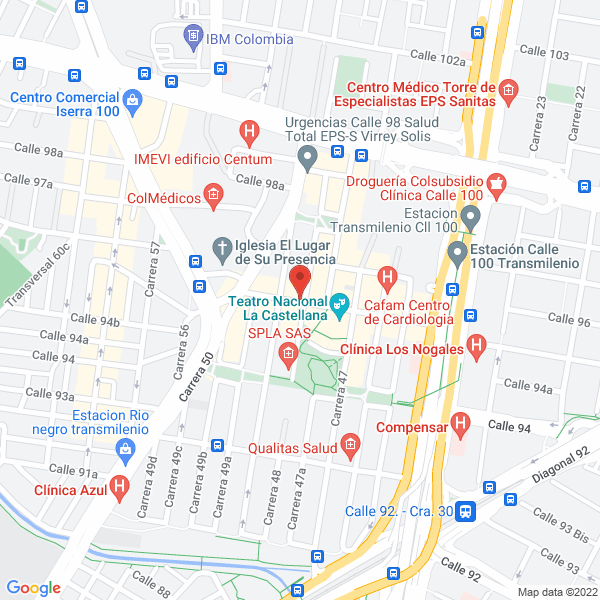 Mapa de Palo Alto Pro S.A.S.