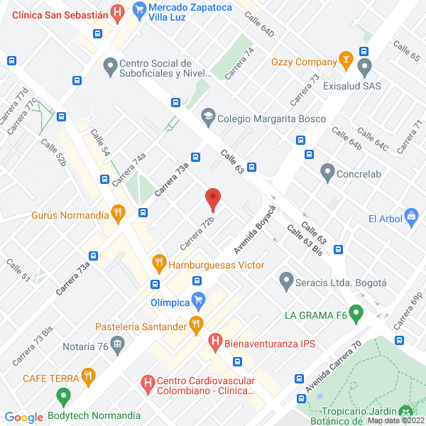 Mapa de Palomino Ballesteros S.A.S.