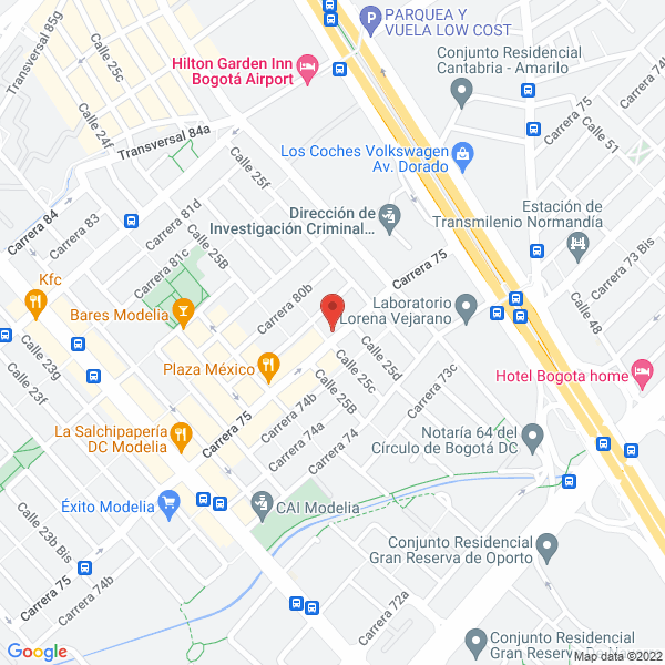 Mapa de Lp Asesorias Comex S.A.S.