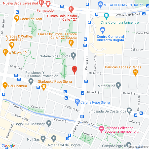 Mapa de Lubo Martínez Deyanira