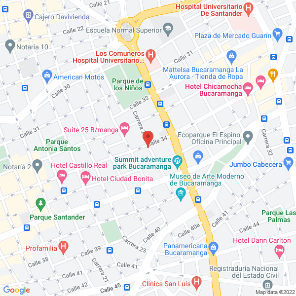 Map of Panadería Le Croissant