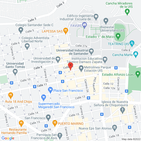 Map of Panadería Y Biscochería Palpán