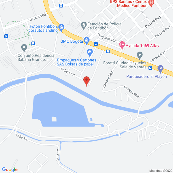 Mapa de Oss Latinoamérica S.A.S.