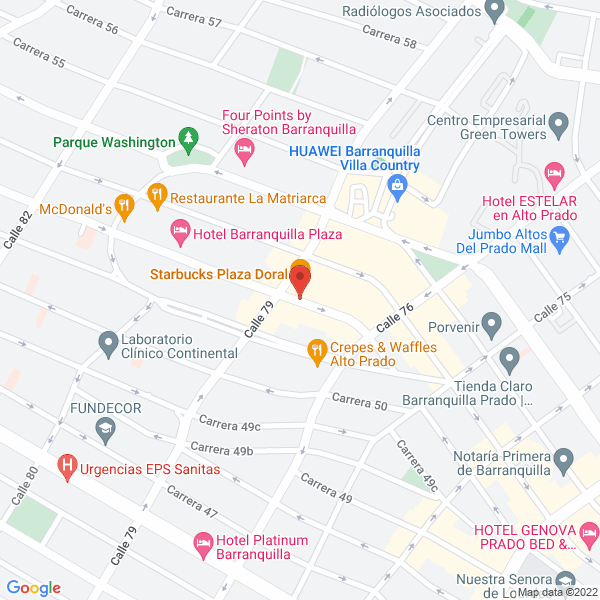 Map of Osteoamérica S.A.S.