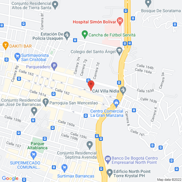 Mapa de Pablo Salas Obras Civiles S.A.S.