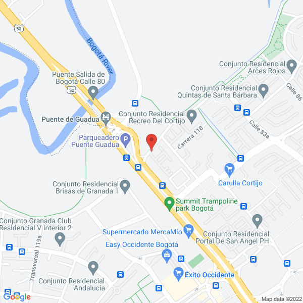 Mapa de Pacmar Ltda.