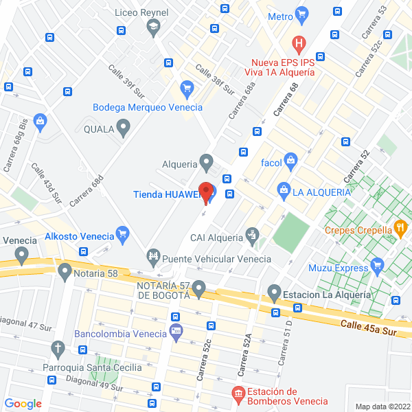Mapa de Palacio Cerámico De Colombia Ltda.
