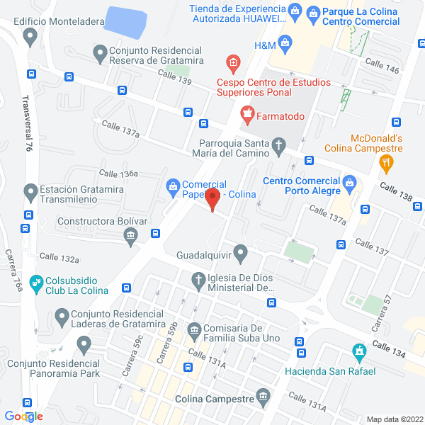 Mapa de Minerales Macpe S.A.S.