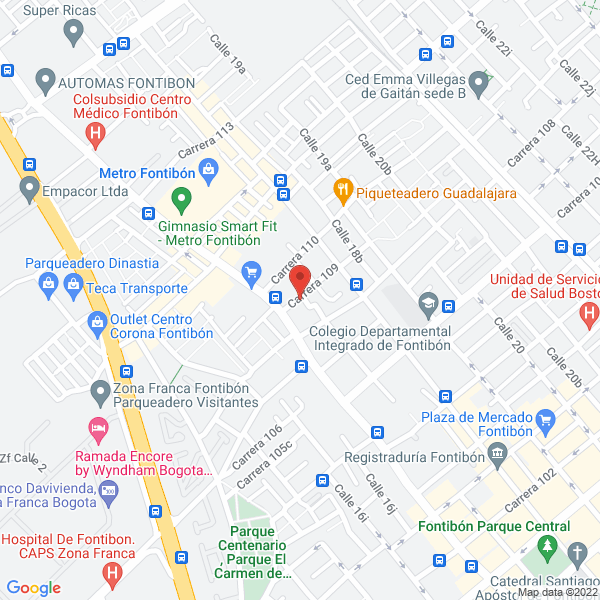 Mapa de Miramax Holding Ltda