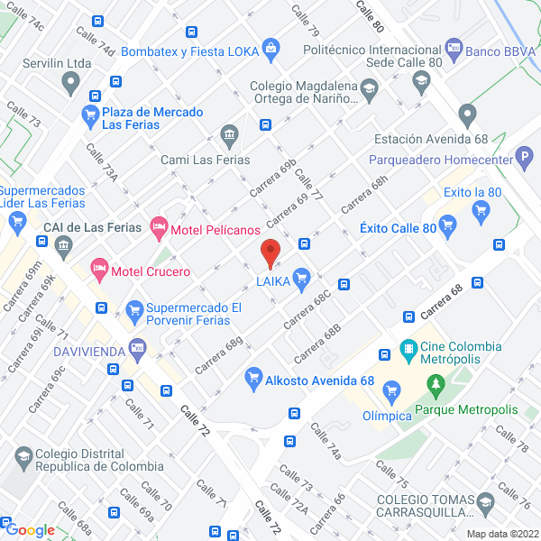 Mapa de Maprycon S.A.S.
