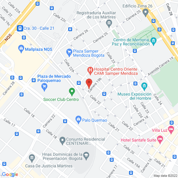 Mapa de Mármoles Y Piedras Gema S.A.S
