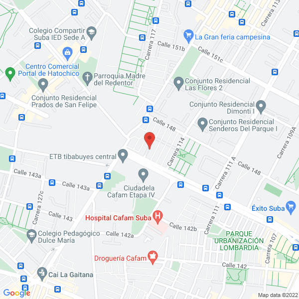 Mapa de Plomería A.J.M.