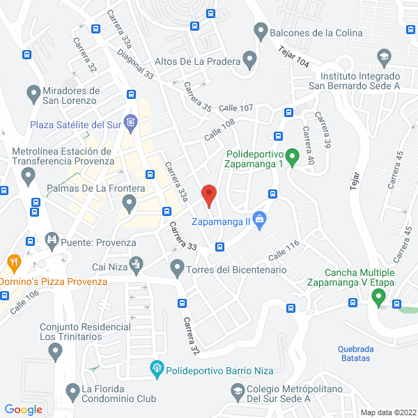Map of Plomería Marco Grass
