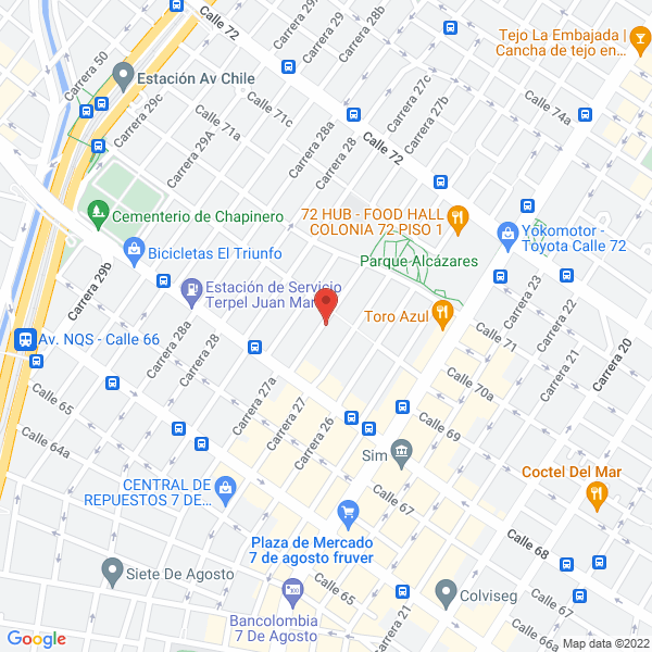 Mapa de Policlean Ltda.