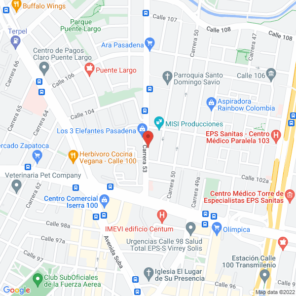 Mapa de Pedimedical Center