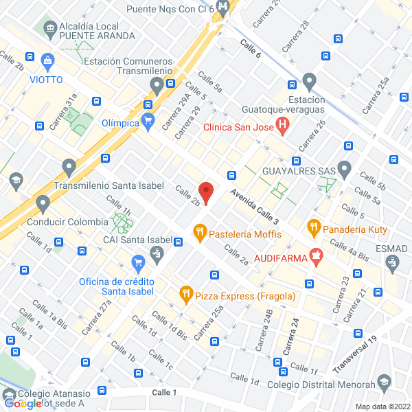 Mapa de Peluqueria Infantil Cartoon'S