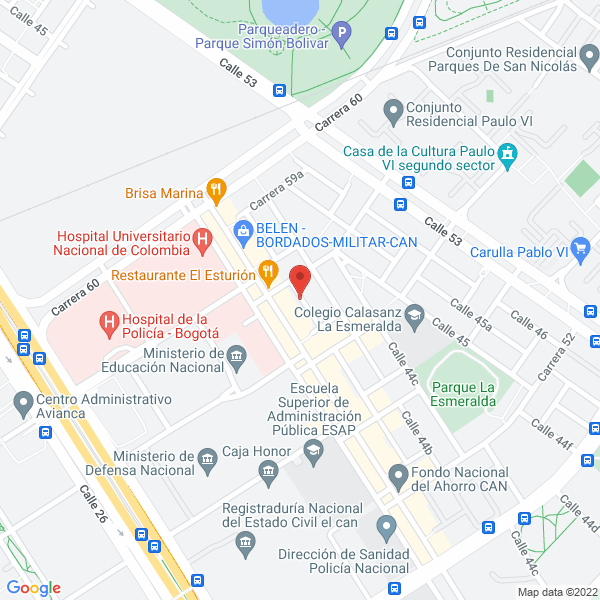 Mapa de Peña Barrera Carlos M.
