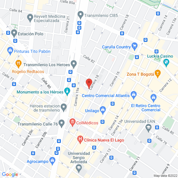 Mapa de Peña Clausen Promotores De Seguros Ltda.