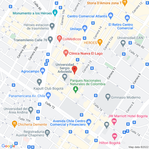 Mapa de Peñalosa Camargo Consuelo