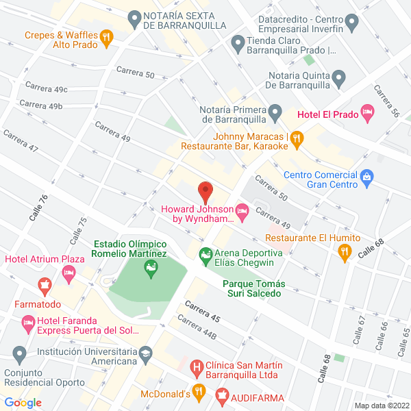 Map of Pensionamos
