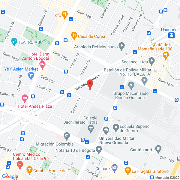Mapa de People Research S.A.S.
