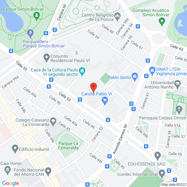 Mapa de Paramedics S.A.S.