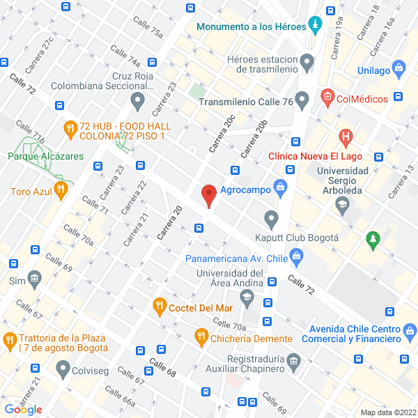 Mapa de Paramount Dry Cleaning S. En C.