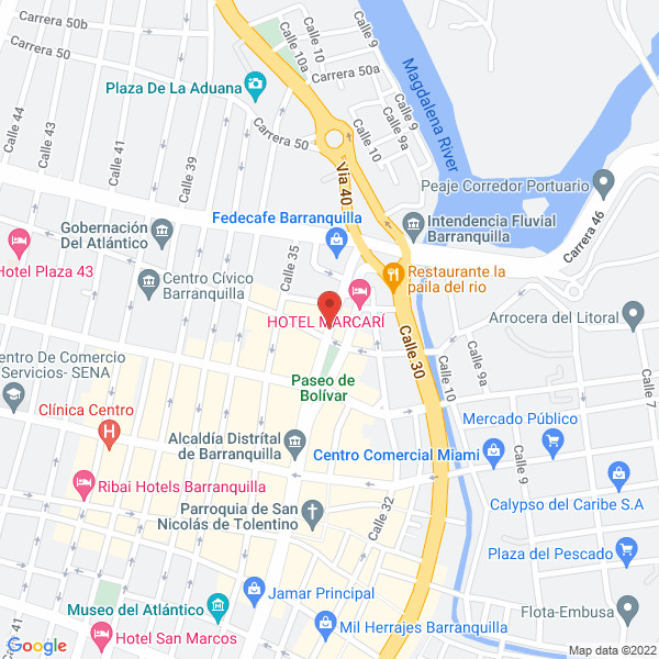 Map of Parqueadero Autolandia