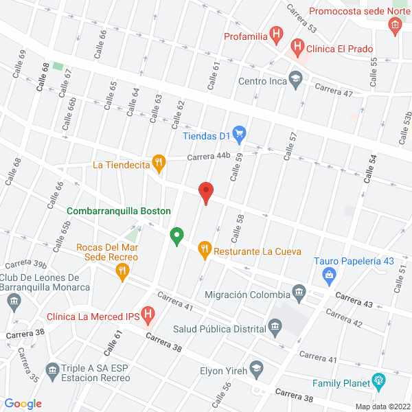 Map of Partes & Partes