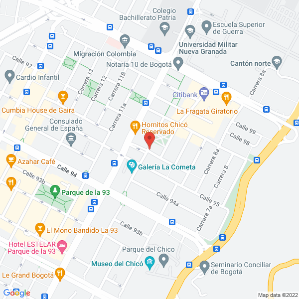 Mapa de Restaurante Pajares Salinas
