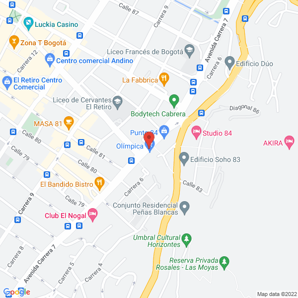 Mapa de Schmedling Asociados & Cía Ltda.