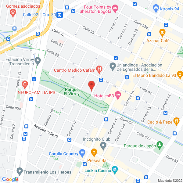 Mapa de Sectel Ltda.