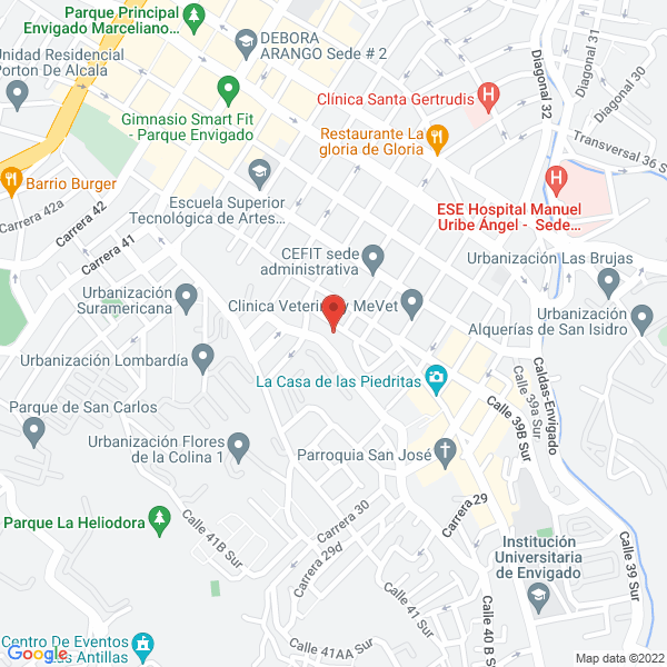 Map of Seda Costura