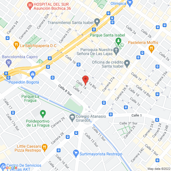 Mapa de Senfarma S.A.S.