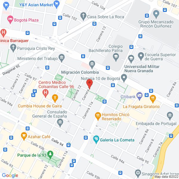 Mapa de Sephia Corporate Design