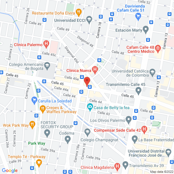 Mapa de Pastillaje Dianita
