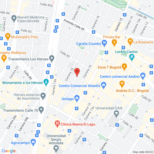 Mapa de Servoper