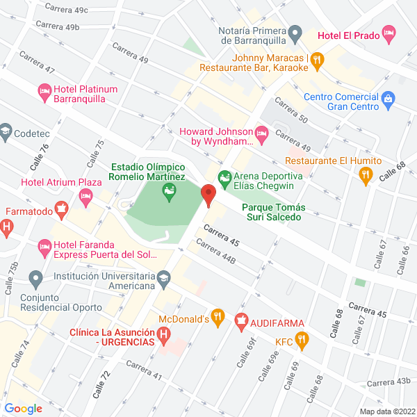 Map of Sexo Fantasía