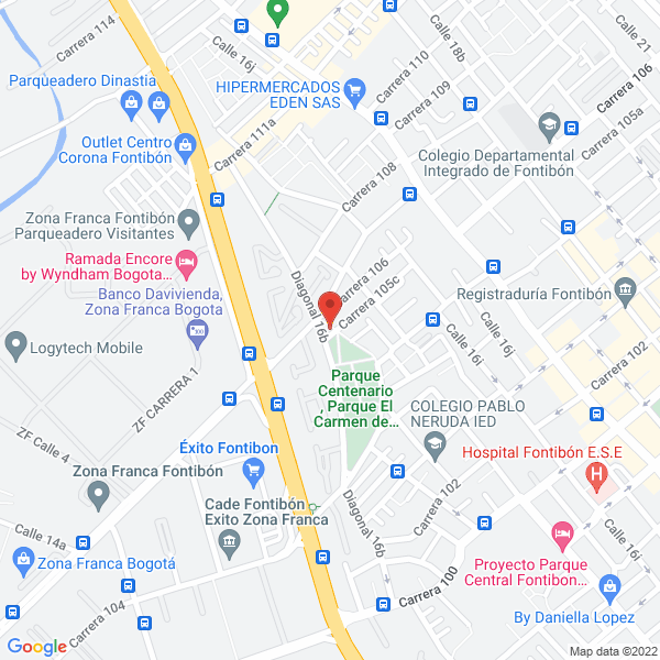 Mapa de Shalom Corporation International S.A.S.