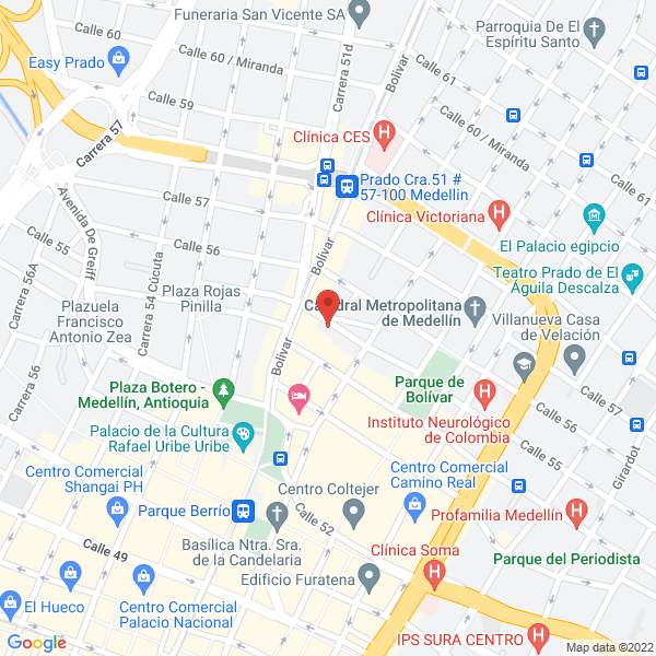 Map of Salsamentaria Solo Tamales