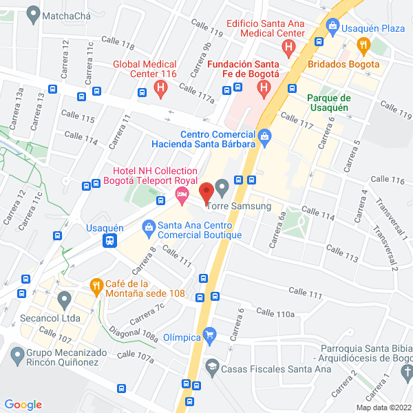 Mapa de Peña Cediel Abogados S.A.S.