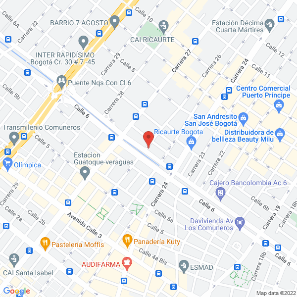 Mapa de Peña Gutiérrez Luis Humberto